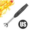 Hand Stick Handheld Immersion Blender Food Food Complementary Cooking Stick Grinder Electric Machine Vegetable Mixer - China - Black US Plug