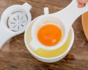 Stem Egg Separator White and Yolk Filter Kitchen Baking Separator Tool - 5