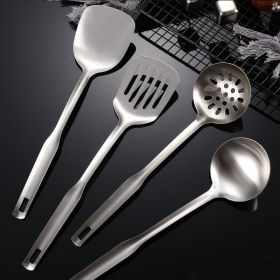 4pcs Stainless Steel Cooking Utensil Set - Silvery