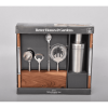 Better Homes & Gardens 7-Piece Stainless Steel Mixologist Set with Wooden Tray - Better Homes & Gardens