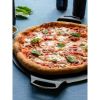 Cast Iron Seasoned Pizza Pan - black.