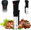 Sous Vide Cooker 1100W; Professional Thermal Immersion Circulator with Adjustable Clamp; Recipes. Sous Vide Heater with Temperature & Digital Timer; U