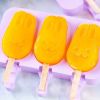 1pc Silicone Ice Cream Mold + Lid + 50pcs Ice Cream Stick Silicone Ice Cube Ice Cream Household Homemade Stick Ice Pop Mold Ice Hockey Mold Ice Cream