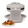 Rotating Belgian Waffle Maker - white