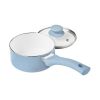 12pc Ceramic Cookware Set, Blue Linen - colour