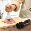 1pc Meat Hammer; Kitchen Loose Meat Needle; Steak Tenderizer; Pork Chop Hammer Tool - White - 16 Needles