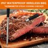 Smart Digital Bluetooth Barbecue Gifts Meat Food Steak Thermometer Digital Bluetooth Barbecue Accessories for Oven Grill BBQ Smo - CN - Wireless Therm