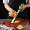 Stainless steel fruit cheese grater Chocolate lemon rind cheese crumb grater Grater kitchen tools - Shredder-green