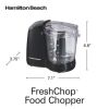 3 Cup FreshChop Mini Food Chopper, Black - Black