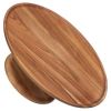 Better Homes & Gardens Acacia Wood Round Cake Stand - Better Homes & Gardens