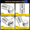 VEVOR Ice Ball Press, 2.4" Ice Ball Maker, Aircraft Al Alloy Ice Ball Press Kit for 60mm Ice Sphere, Ice Press w/Stainless-Steel Clamp Plate, Silver I