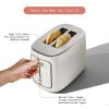 2-Slice Toaster with Touch-Activated Display, White Icing by Drew Barrymore - white