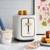 2-Slice Toaster with Touch-Activated Display, White Icing by Drew Barrymore - white