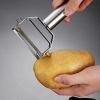 Kitchen Vegetable Peeler Stainless Steel Melon Planer Double-Head Peeler Household Multiple-Function Fruit And Vegetable Peeler - 2 in 1