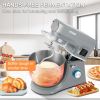 VEVOR 5 IN 1 Stand Mixer; 660W Tilt-Head Multifunctional Electric Mixer with 6 Speeds LCD Screen Timing; 7.4 Qt Stainless Bowl; Dough Hook - 7.4 Qt