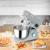 VEVOR 5 IN 1 Stand Mixer; 660W Tilt-Head Multifunctional Electric Mixer with 6 Speeds LCD Screen Timing; 7.4 Qt Stainless Bowl; Dough Hook - 7.4 Qt