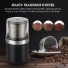 1pc Automatic Grinder; Detachable Washable Design Garlic Herbal Grain Spice Grinder; Electric Coffee Bean Grinders - Black