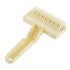 1pc/Pack; Plastic Netting Knife; Roller Knife; Cake Mold; Baking Tools - Beige Color