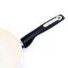 2PK (8" and 11") Ceramic Nonstick Breakfast Set Black - Black