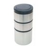 Mainstays Stacking Food Jar, Stainless Steel, 41 oz - Mainstays