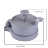 1pc Crab Cake And Sausage Press, Burger Press Makes 4 1/2" In Diameter, 1/4 Lb To 3/4 Lb, Patty Ejector - 4.72*4.72*7.09inch